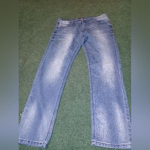 Distressed WT02 Denim Jeans 36/32